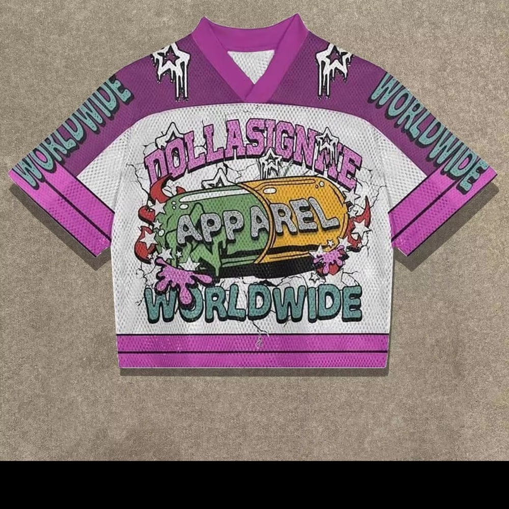 Colorful Graphic Jersey